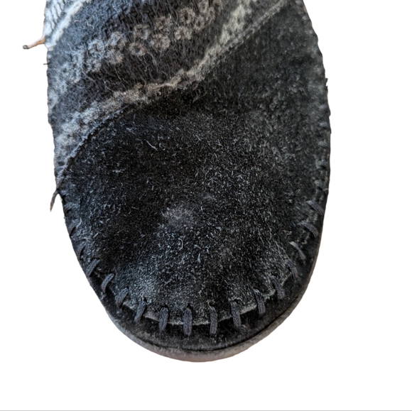 Toms Black Suede and Textile Nepal Boots Size 8.5 - Picture 4 of 13